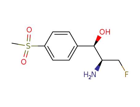 (1R,2S)-2-amino-3-fluoro-1-<4-(methylsulphonyl)phenyl>-1-propanol