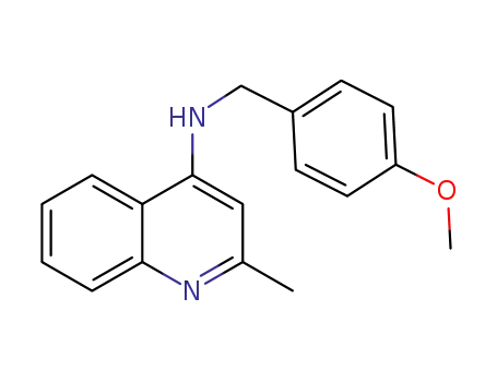 2-methyl-4-(N-(4-methoxy)benzylamine)quinolin