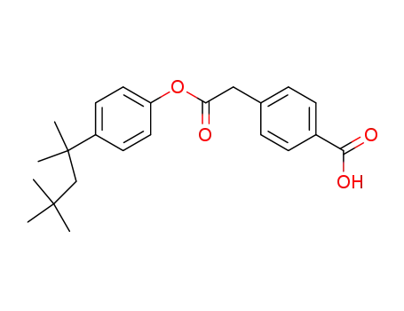 4-[4-(1,1,3,3-Tetramethyl-butyl)-phenoxycarbonylmethyl]-benzoic acid