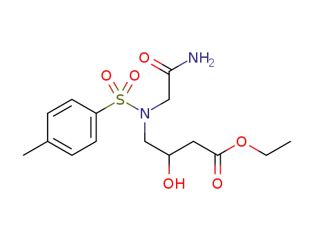 ethyl 4-(N-(2-acetamido)-N-p-toluenesulfonyl)-3-hydroxybutanoate